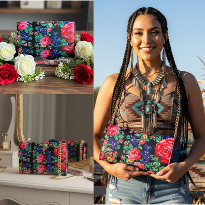 Floral Art Hand Bag